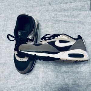 Nike Air Max Black and Gray Shoes